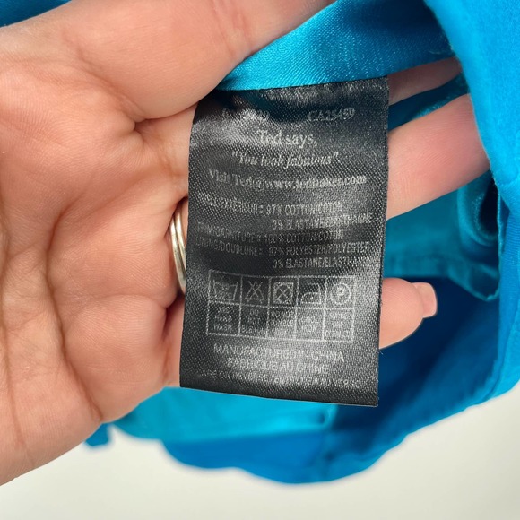 Ted Baker Womens V Neck Sleeveless Dress - Picture 6 of 10